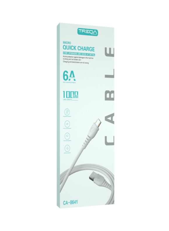 Cable Treqa iOS Datos y Carga 1m CA-8642