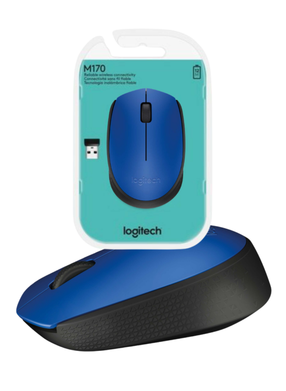 Mouse Inalámbrico Logitech M170 Azul