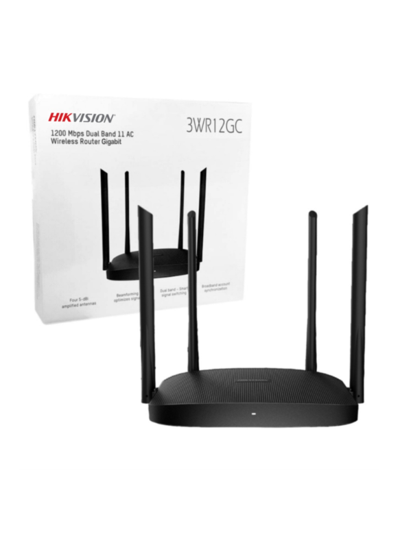 Router Hikvision WiFi Gigabit AC1200 Doble Banda - Imagen 2