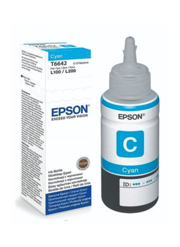 Botella de Tinta Epson a Granel 70ml Cyan