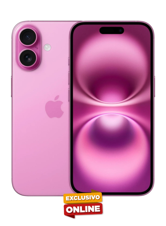 Celular Iphone 16 Rosado