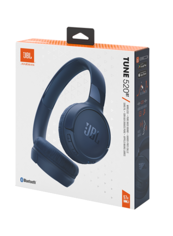 Audífono JBL T520 Inalámbrico Bluetooth Azul - Imagen 4