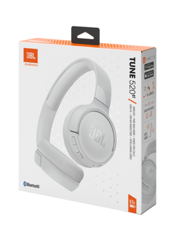 Audífono JBL T520 Inalámbrico Bluetooth Blanco - Imagen 4