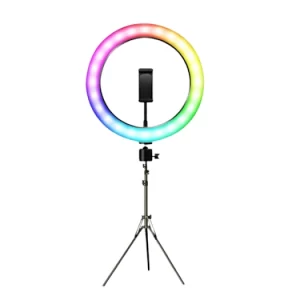 Aro de Luz de 10 RGB con Trípode Ajustable de 2 Mts