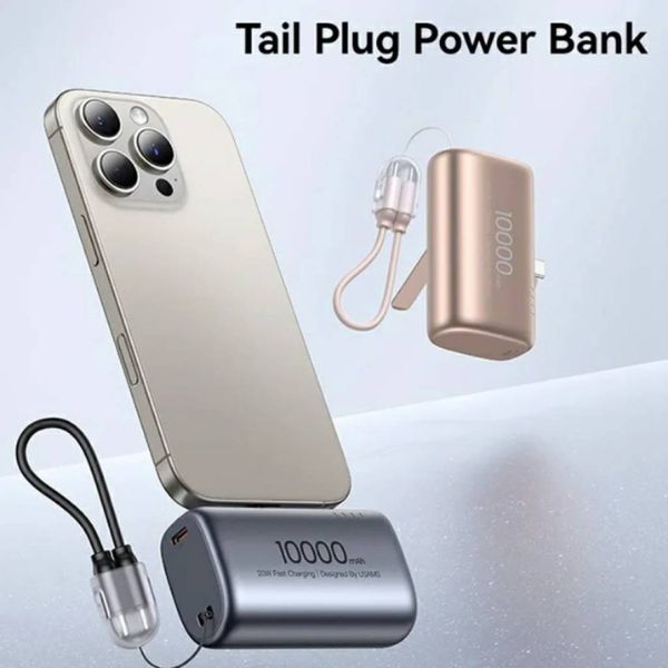 Power Bank Mini USAMS 10000mAh PD20W - Imagen 2
