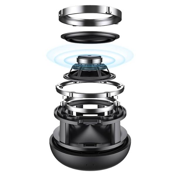 Parlante Bluetooth Negro - Imagen 3