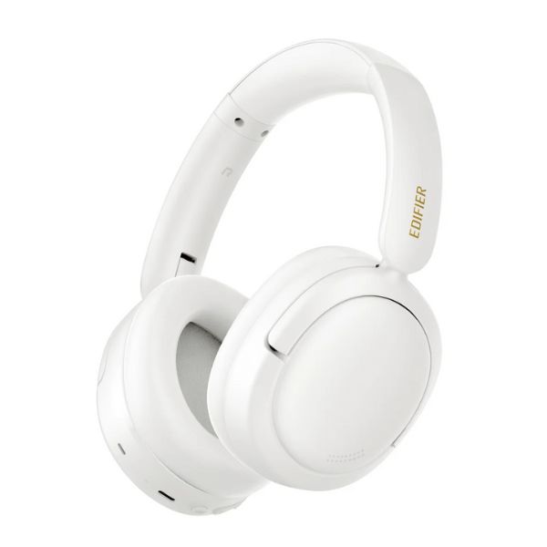 Auriculares Edifier  Bluetooth Over-Ear con IA Blanco