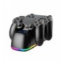 Soporte Cargador RGB Joysticks PS4